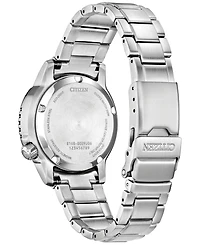 Citizen Women's Promaster Sea Dive 4 Silver-Tone Stainless Steel Bracelet Watch 36.5mm