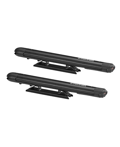 Yakima Exo SnowBank 5 Ski or 4 Snowboard Universal Mount Travel Roof Rack, Black