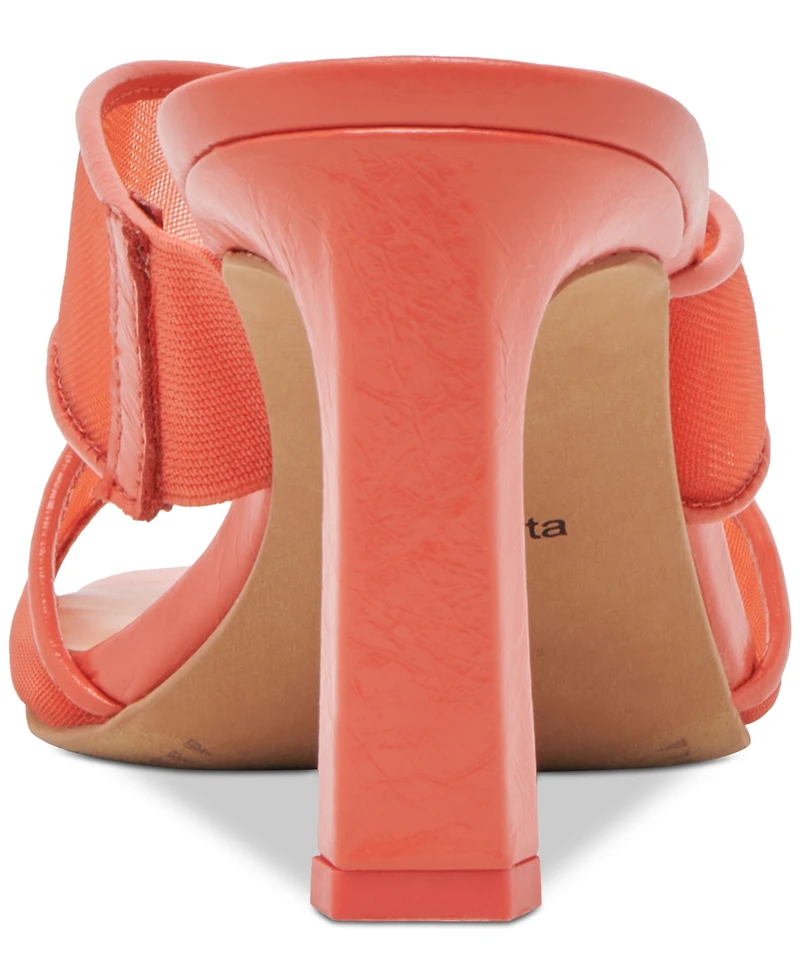 Dolce Vita Women's Gitel Crossband Slide High Heel Dress Sandals