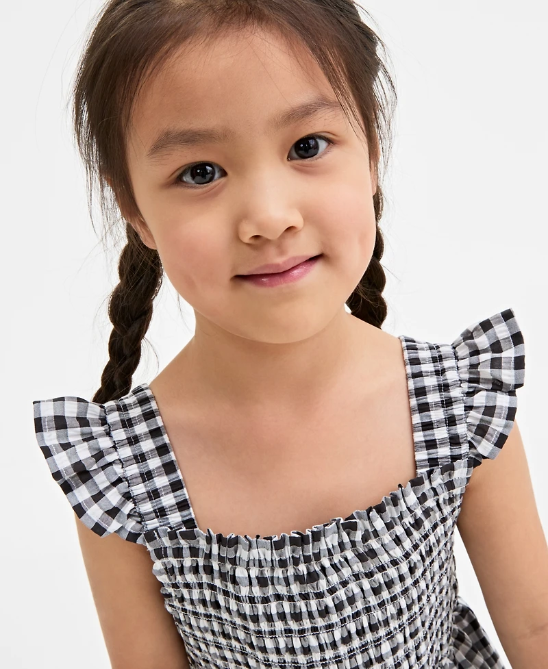 On 34th Toddler Girls Mommy & Me Gingham Smocked Dress, Exclusively at Macy's