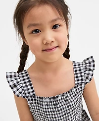 On 34th Toddler Girls Mommy & Me Gingham Smocked Dress, Exclusively at Macy's