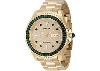 Invicta Men's Pro Diver Automatic 3 Hand Gold