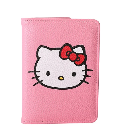Hello Kitty Pink Pebbled Travel Passport Holder Gift