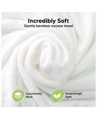 KeaBabies Luxe Baby Hooded Towel, Bath Towels, Beach Towel for Newborn, Kids