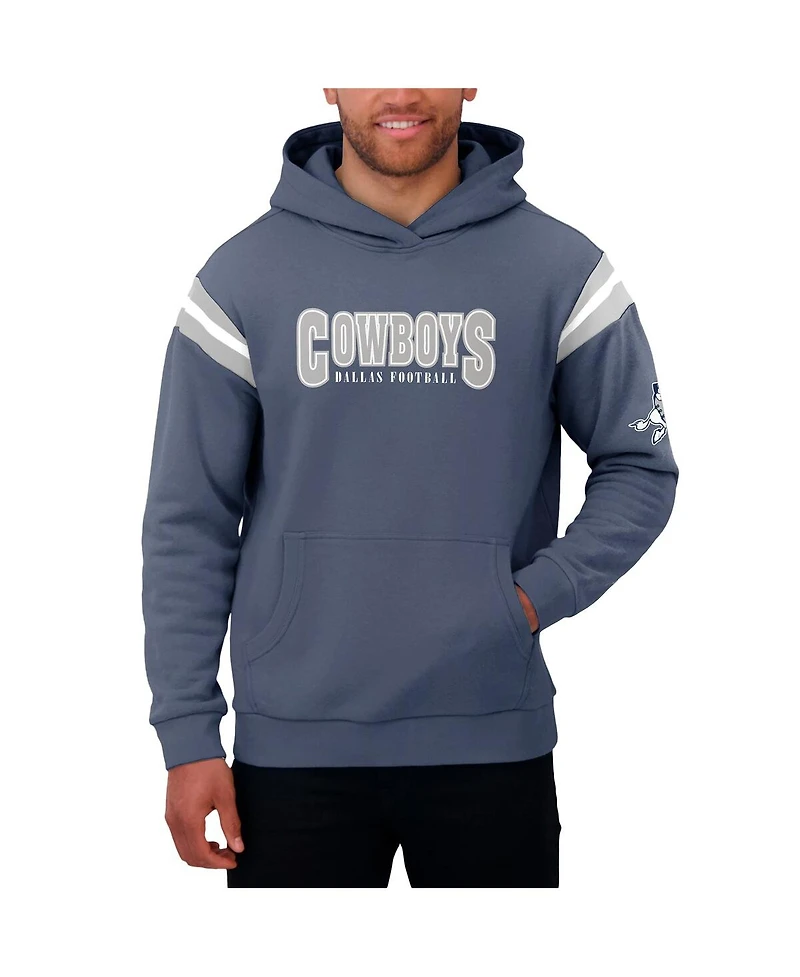 Darius Rucker Collection by Fanatics Men's Navy Dallas Cowboys Throwback Pullover Hoodie