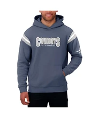 Darius Rucker Collection by Fanatics Men's Navy Dallas Cowboys Throwback Pullover Hoodie