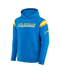 Darius Rucker Collection by Fanatics Men's Powder Blue Los Angeles Chargers Football Washed Pullover Hoodie