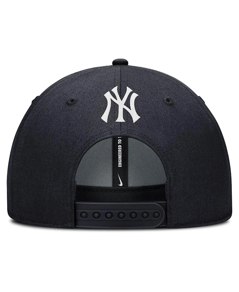 Nike Men's Navy New York Yankees Rise Gaberdine Adjustable Hat