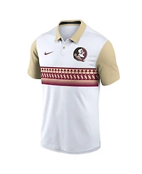 Nike Men's White Florida State Seminoles Vapor Performance Polo