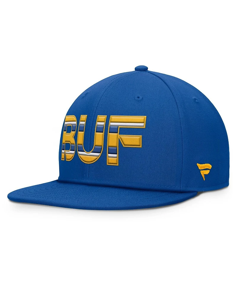 Fanatics Men's Royal Buffalo Sabres Authentic Pro Rink Snapback Hat