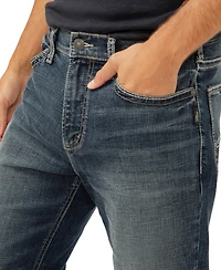 Silver Jeans Co. Men's Craig Classic Fit Bootcut Luxe Heritage