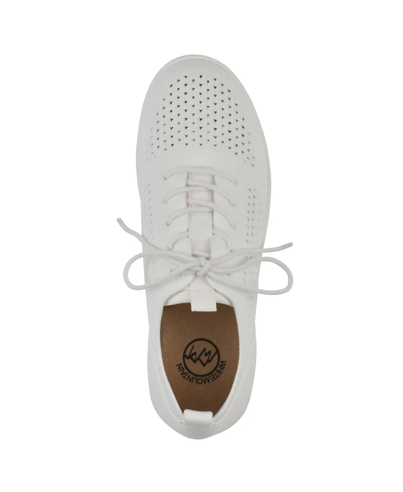 White Mountain Women's Upscale Slip-On Sneakers