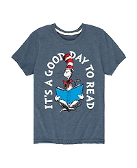 Dr. Seuss Big Boys It's a Good Day to Read Graphic T-Shirt