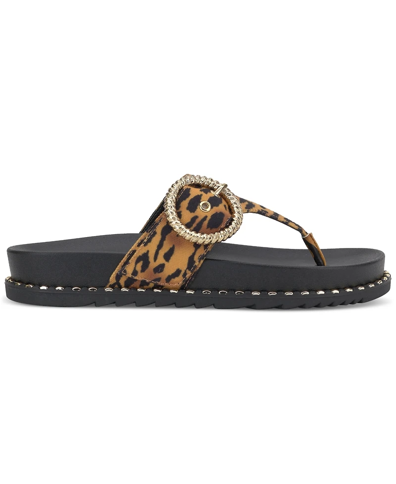 Jessica Simpson Women's Cymmeri Hooded Thong Flat Sandals