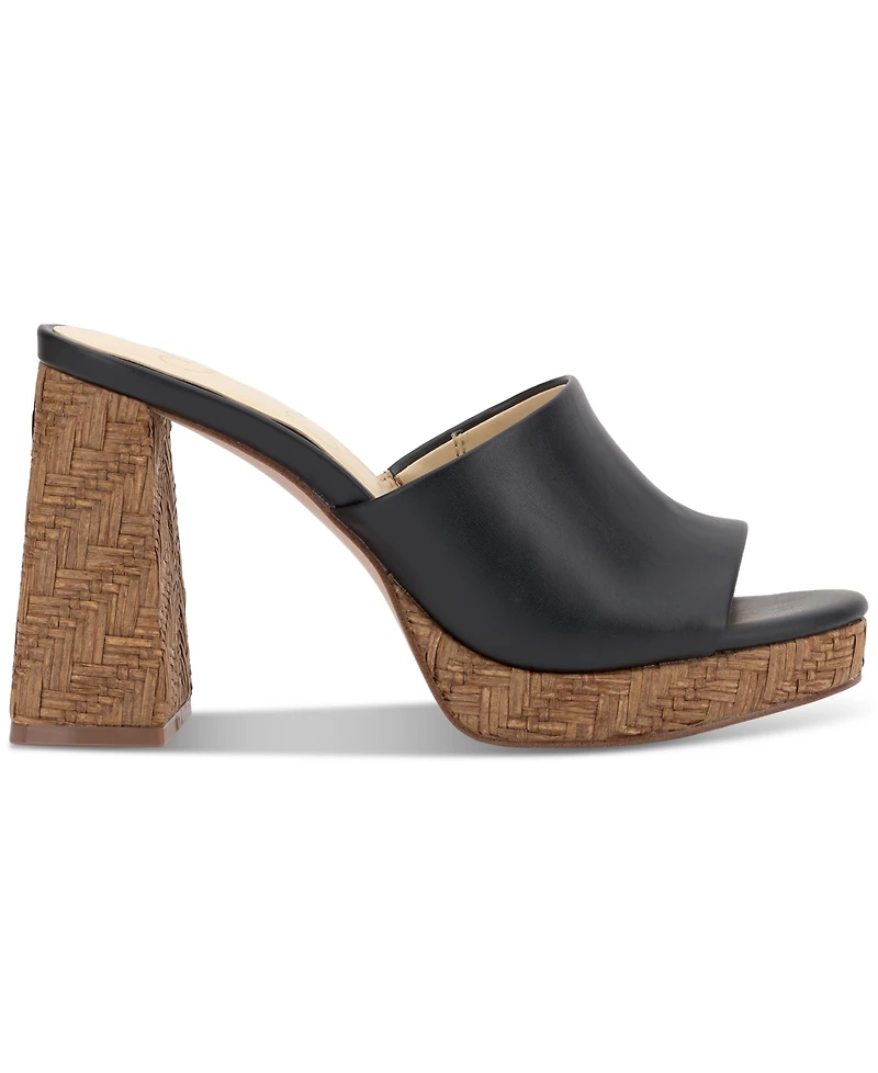 Jessica Simpson Women's Kameena Block-Heel Slip-On Sandals