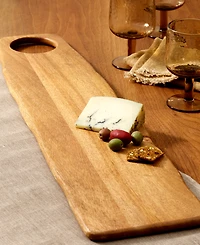 Oake Large Wood Serving Board, Exclusively at Macy's