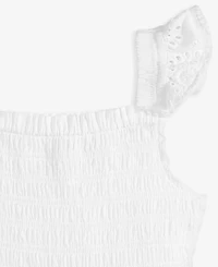 On 34th Cotton Eyelet-Embroidered Mommy & Me Smocked Dress - Toddler, Exclusively at Macy's