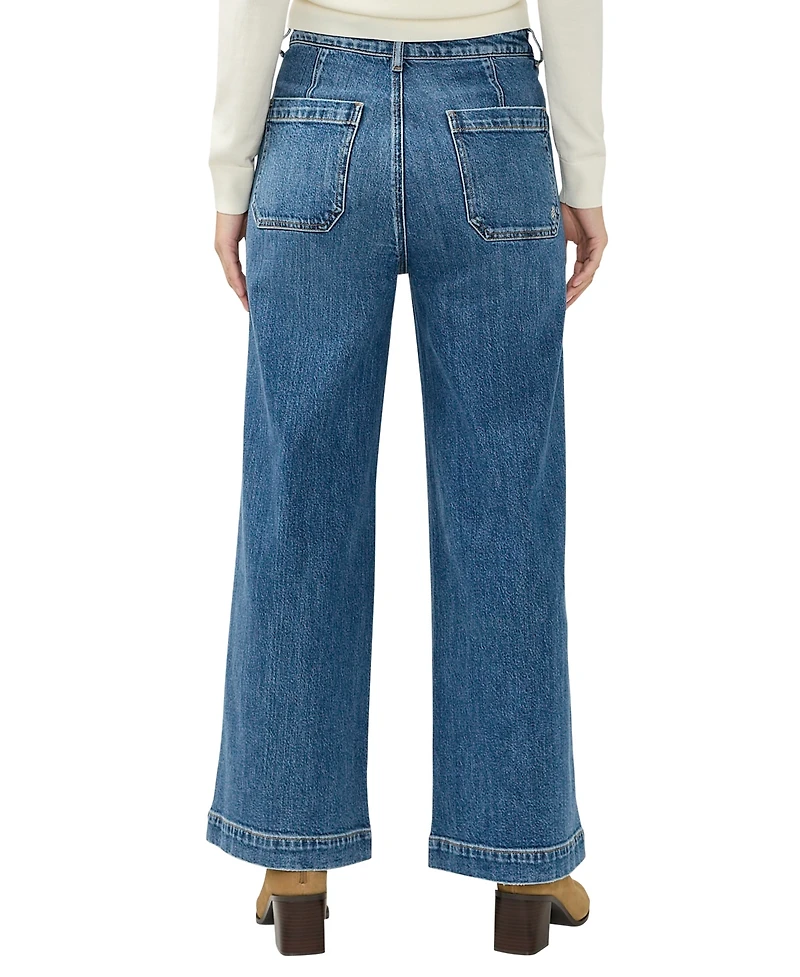 Silver Jeans Co. Women's 70s High Rise Wide Leg