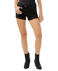 Silver Jeans Co. Women's Boyfriend Mid Rise Luxe Stretch Shorts