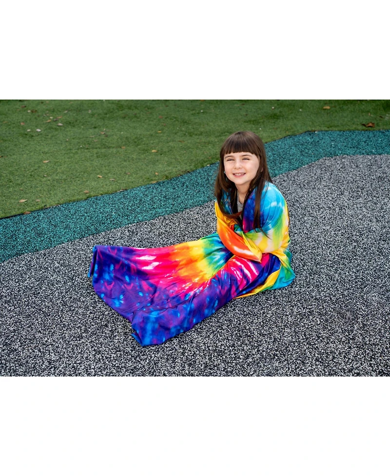 Bintiva Sensory Hug Full Body Socks - Tie Dye