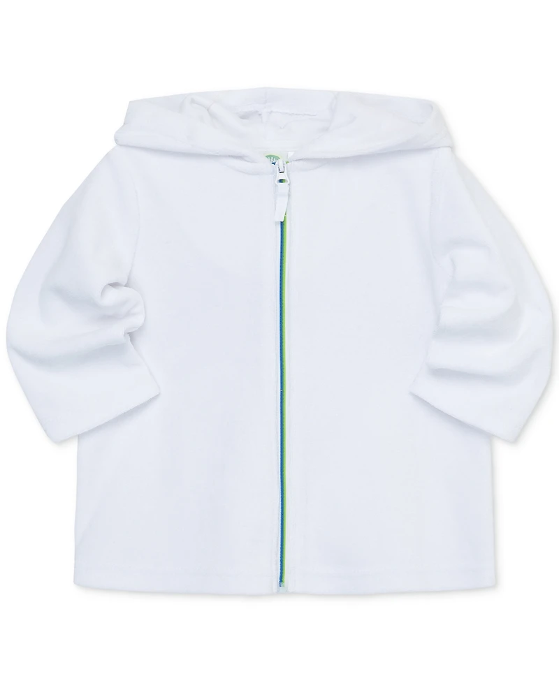 Little Me Baby Boys Neutral Hooded Robe Coverup