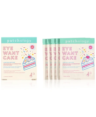 Patchology Eye Want Cake Limited-Edition Smoothing & Hydrating Eye Patches, 5-Pk.