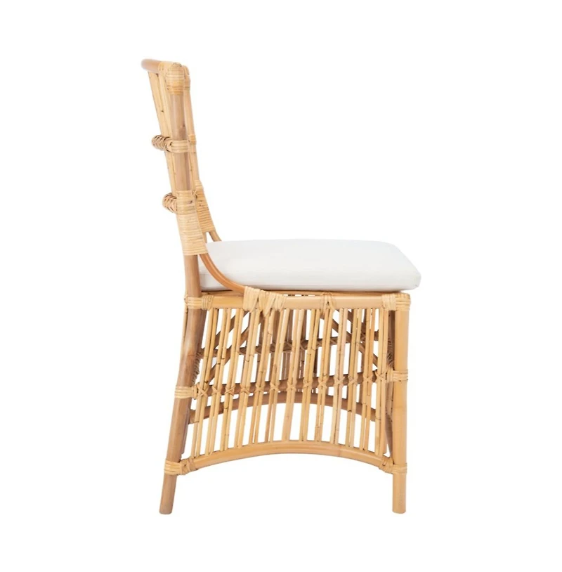 Erika Rattan Accent Chair W/ Cushion