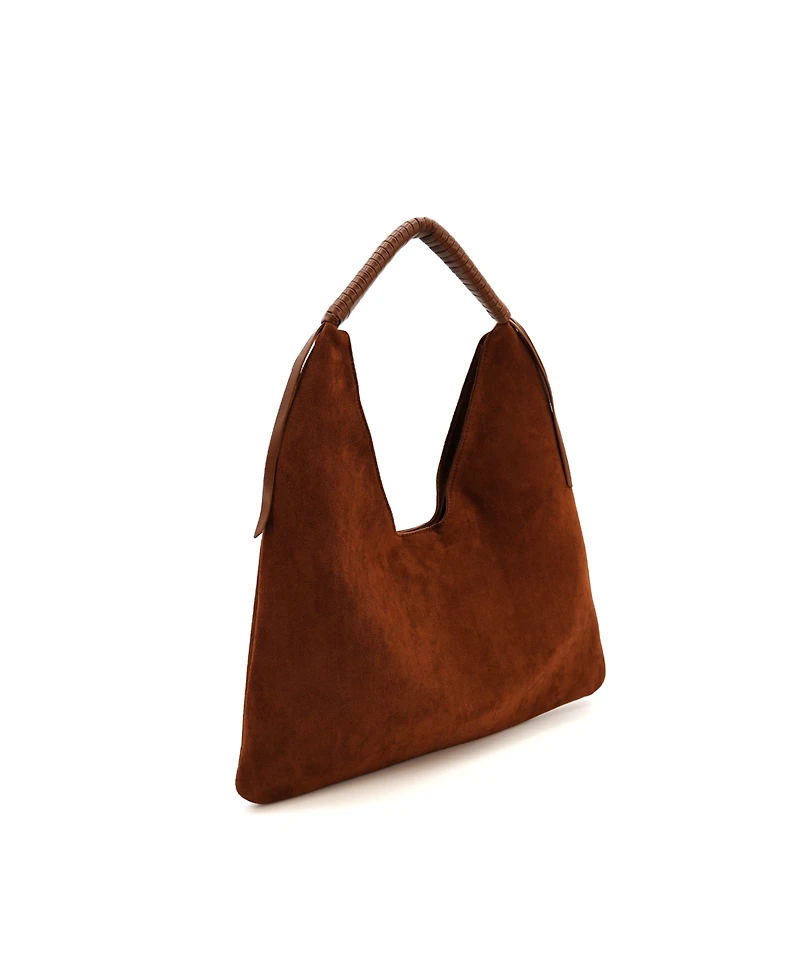 Like Dreams Margo Suede Large Tote Bag