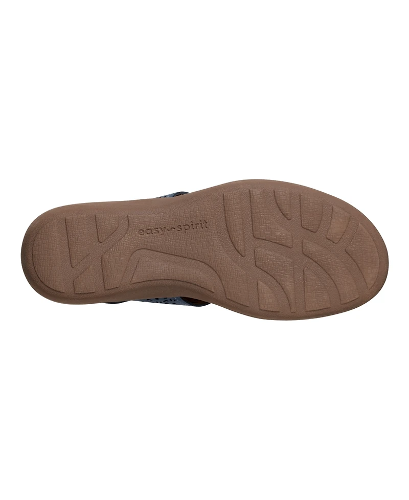 Easy Spirit Women's Kali Low Wedge Slingback Sandals