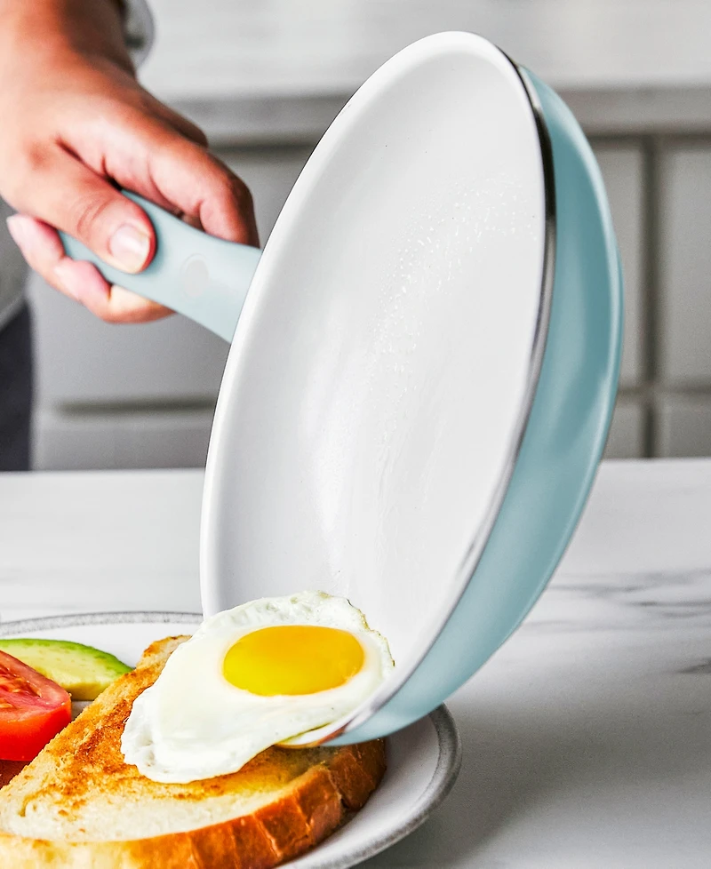 GreenPan Dover Ceramic Nonstick 8" Frypan with Spatula