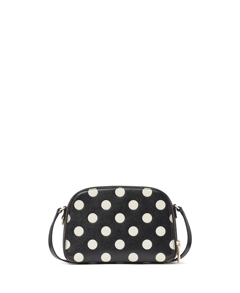 Kate Spade New York Devin Dot Double Zip Dome Crossbody Bag