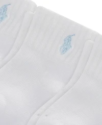 Polo Ralph Lauren Baby Boy Sport Quarter Socks, 6 Pack