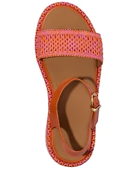 FitFlop Women's Platform Woven Wedge Sandals