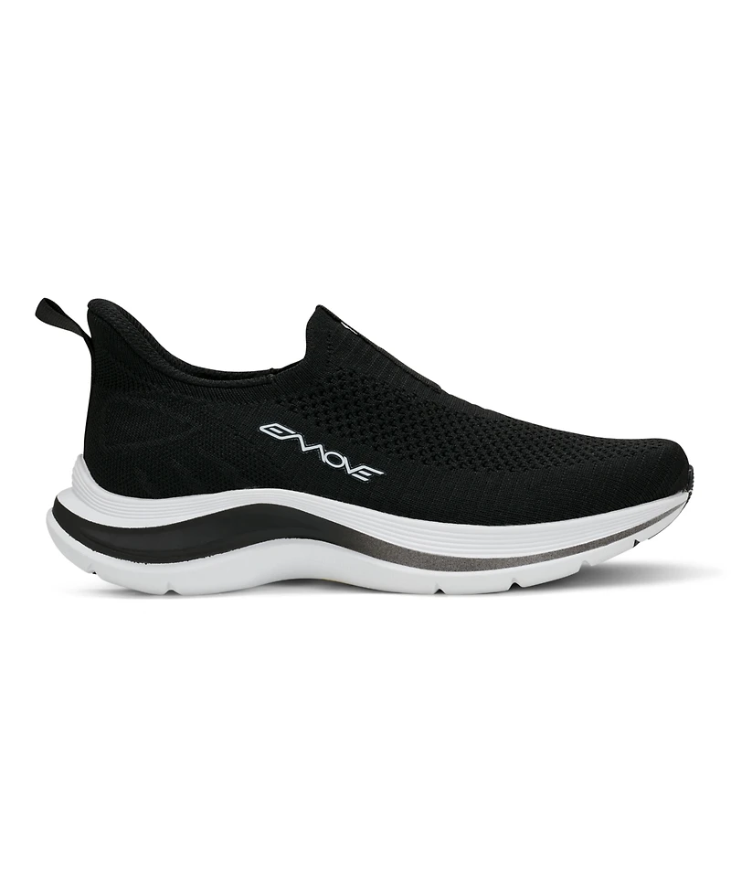 Easy Spirit Women's X Denise Austin Easypace Soeasy Knit Slip-On Sneakers
