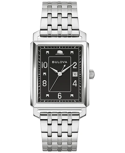 Bulova Men's The Very Thought of You Frank Sinatra Special Edition Stainless Steel Bracelet Watch 30mm