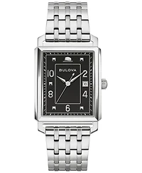 Bulova Men's The Very Thought of You Frank Sinatra Special Edition Stainless Steel Bracelet Watch 30mm