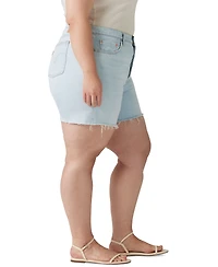 Levi's Plus 501 Original High-Rise Shorts