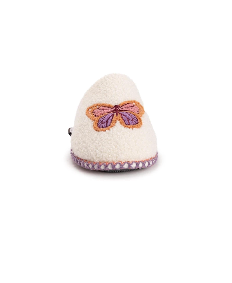Muk Luks Women's Novelty Punch Needle Scuff