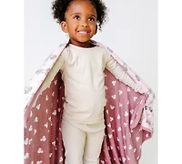 Copper Pearl Baby Minnie Mouse 3-Layer Stretchy Quilted Blanket