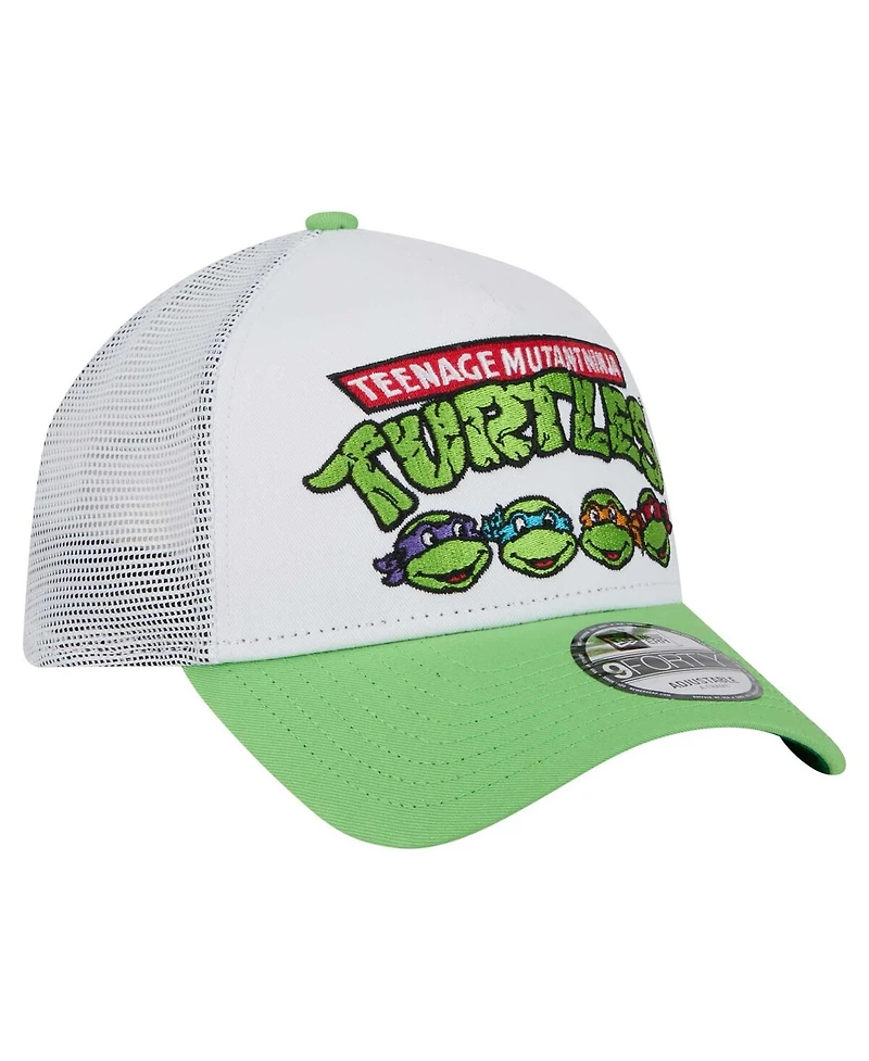 New Era Men's White Teenage Mutant Ninja Turtles 9FORTY Adjustable Hat