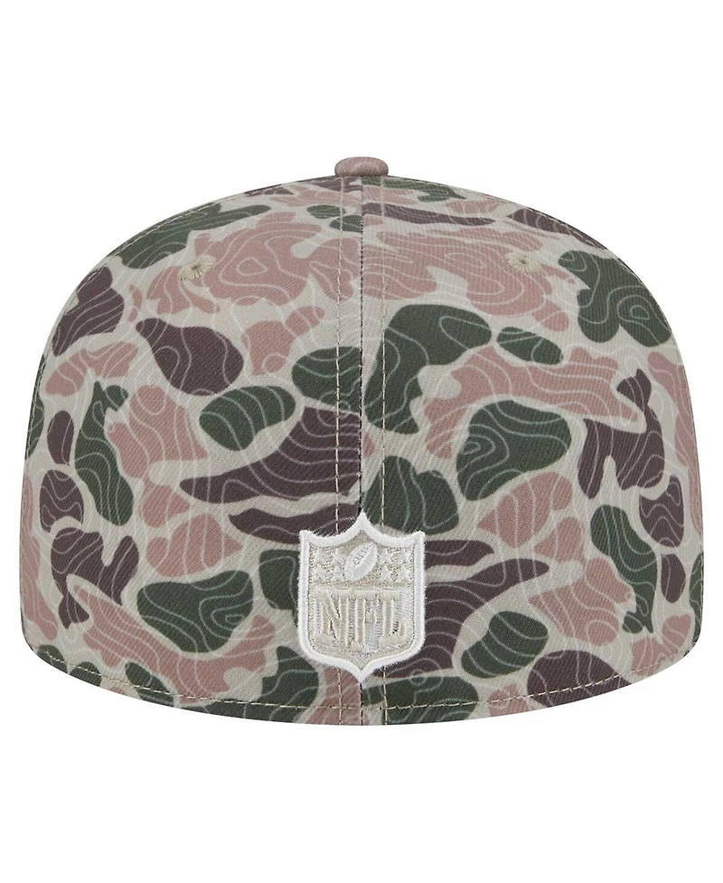 New Era Men's Cleveland Browns Geo Camo 59FIFTY Fitted Hat