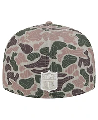New Era Men's Cleveland Browns Geo Camo 59FIFTY Fitted Hat