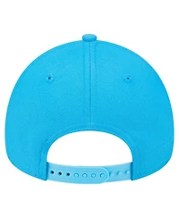 New Era Men's Blue Carolina Panthers A-Frame 9FORTY Adjustable Hat