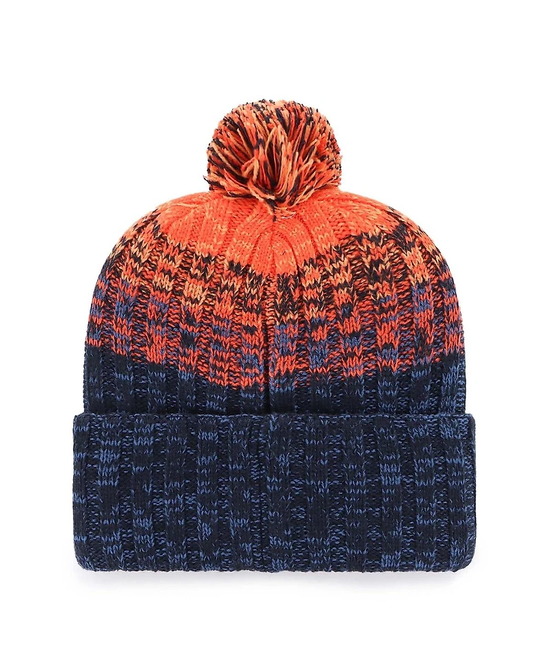 '47 Brand Men's Navy Houston Astros Cascade Cuffed Knit Hat with Pom
