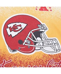 Mitchell & Ness Men's White Kansas City Chiefs Team Burst Vintage Logo T-Shirt