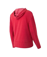 Concepts Sport Women's Scarlet Ohio State Buckeyes Volley Long Sleeve Hoodie T-Shirt