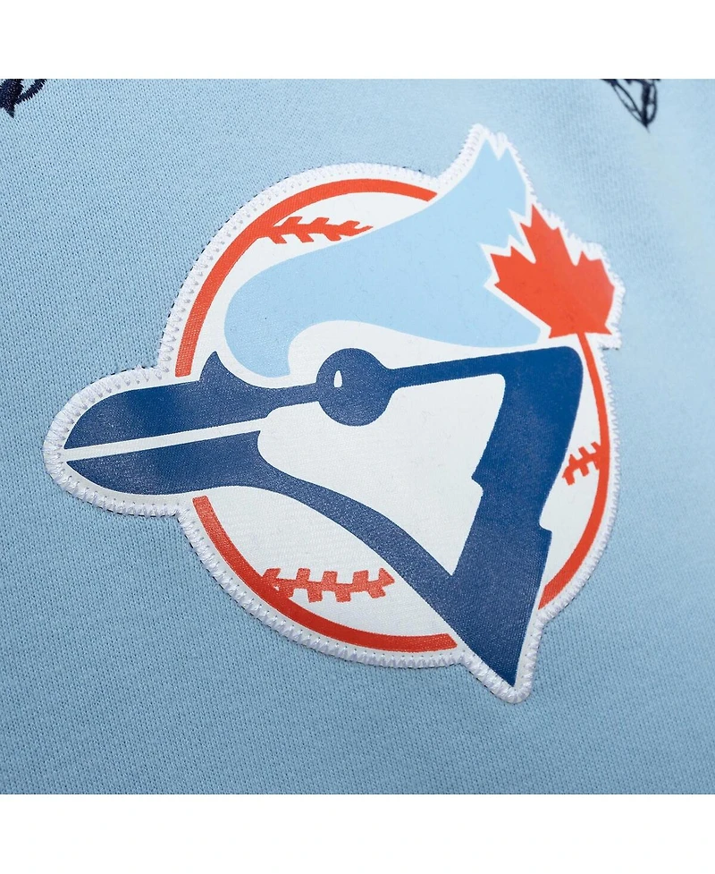 Mitchell & Ness Men's Light Blue Toronto Jays Repeat Pullover Hoodie