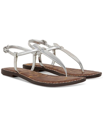 Sam Edelman Women's Gigi T-Strap Flat Sandals
