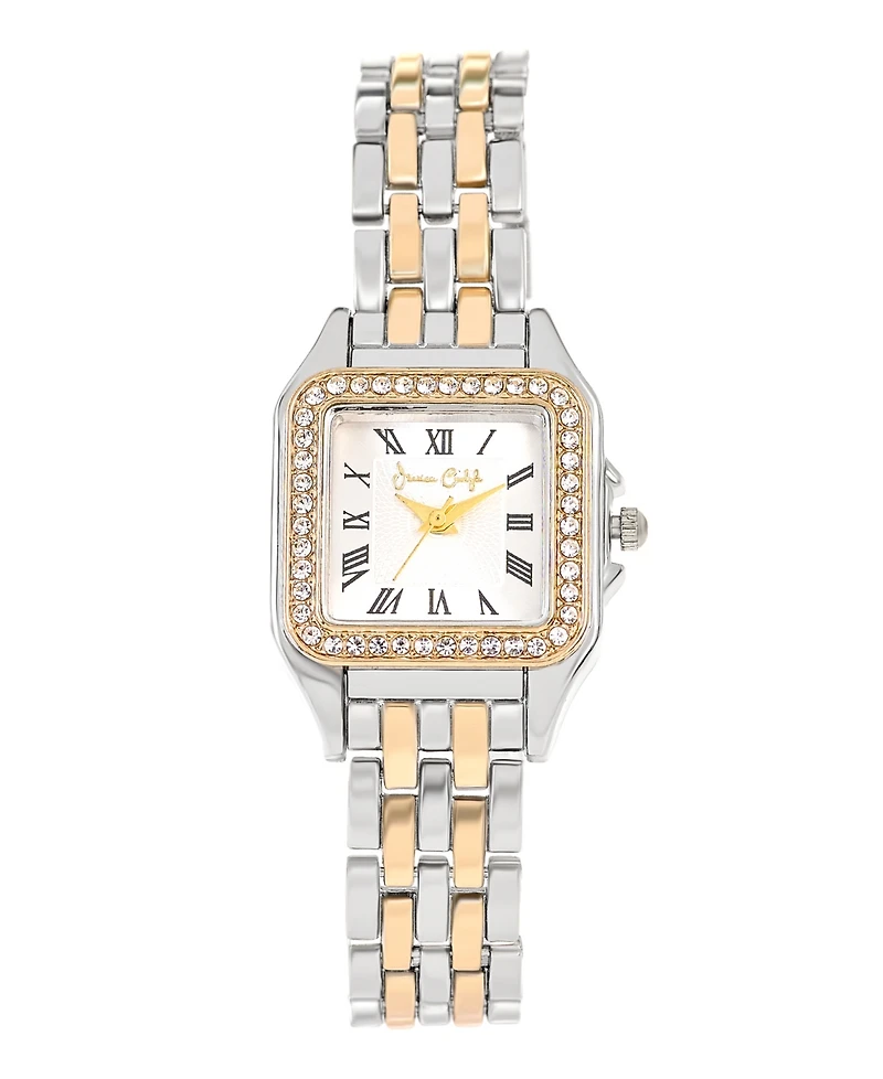 Jessica Carlyle Women's Quartz Two-Tone Alloy Watch, 26mm