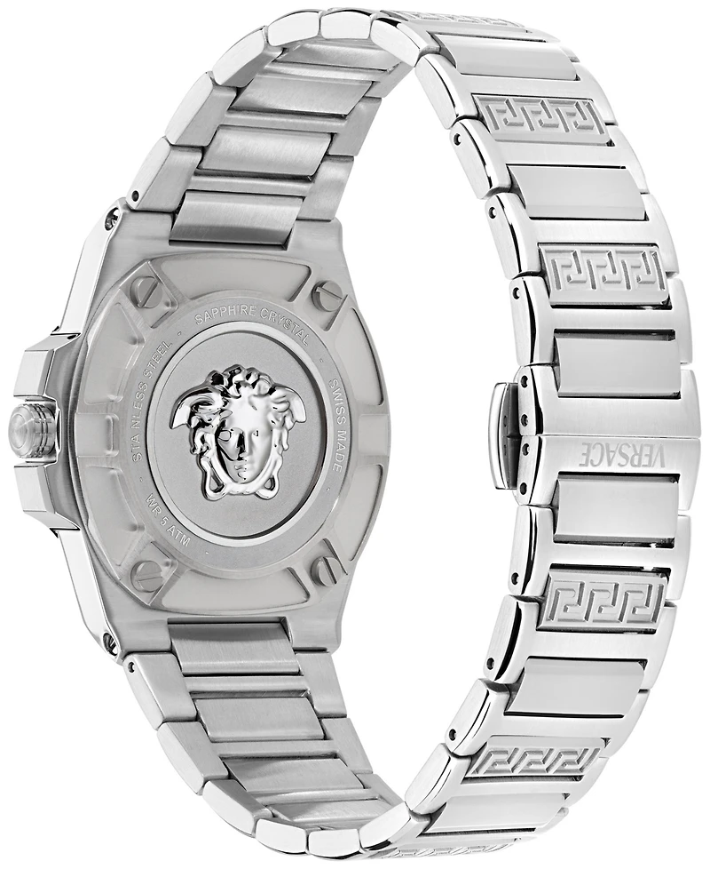 Versace Women's Swiss Greca Reaction Two-Tone Stainless Steel Bracelet Watch 38mm